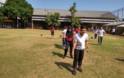Semarak Pagi Gembira SMA Taruna Bakti Menyambut HUT RI ke-73