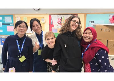 Kepala SMA TB dengan tim IBDP